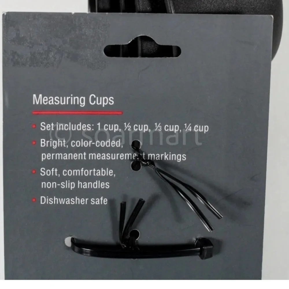 NWT OXO SoftWorks Plastic Measuring Cups, 4-Piece